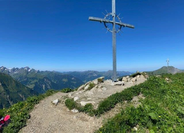 Gipfelkreuz | © DAV Pfronten - Familiengruppe