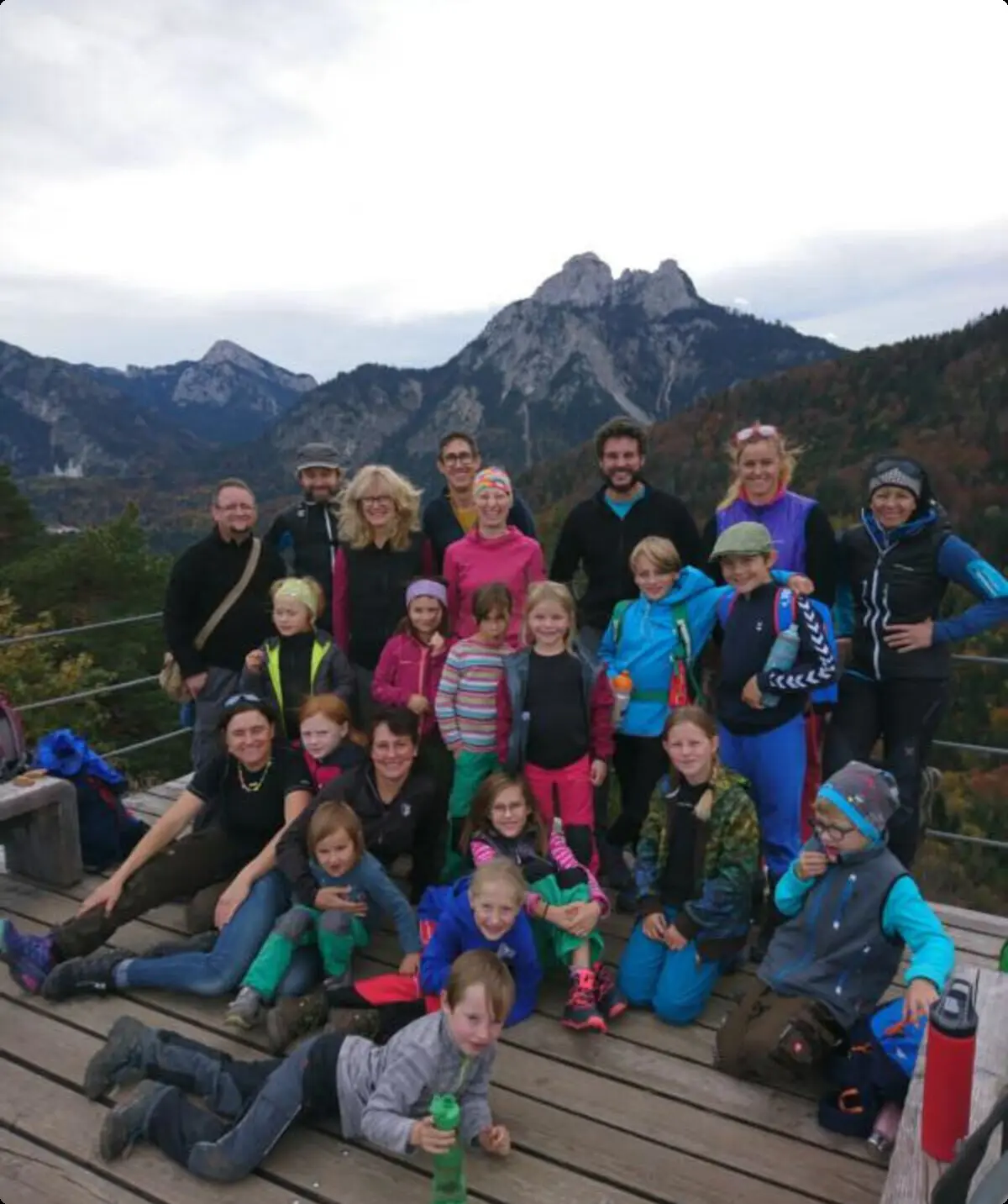 Geo Grenzgängerweg 2019 | © DAV Pfronten: Familiengruppe