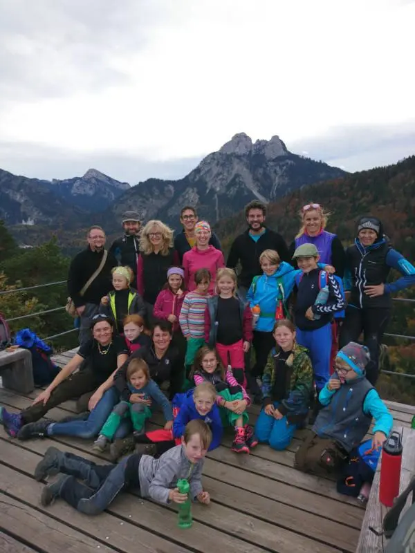 Geo Grenzgängerweg 2019 | © DAV Pfronten: Familiengruppe