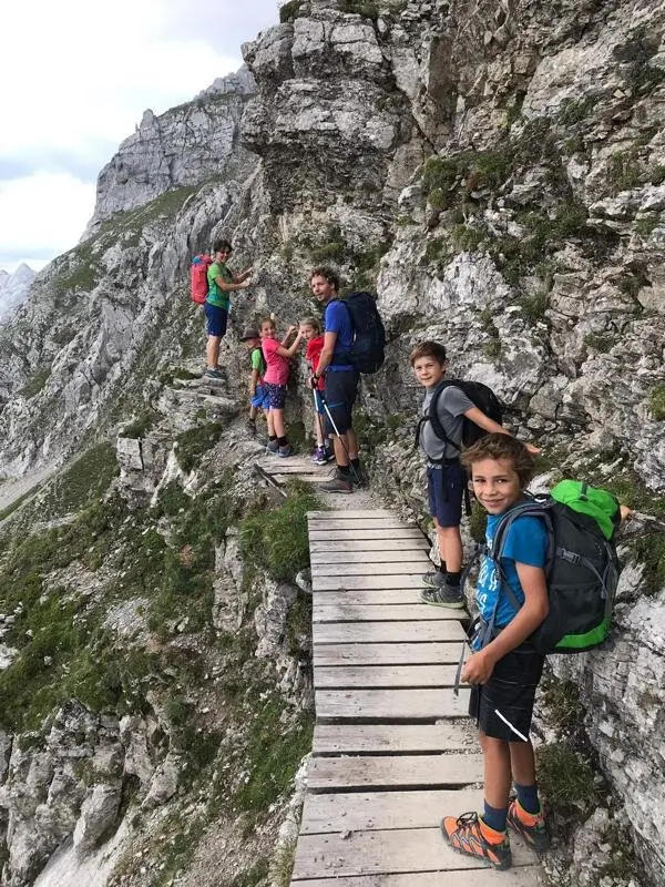 Stopselzieher Kletterstein 2019 | © DAV Pfronten: Familiengruppe
