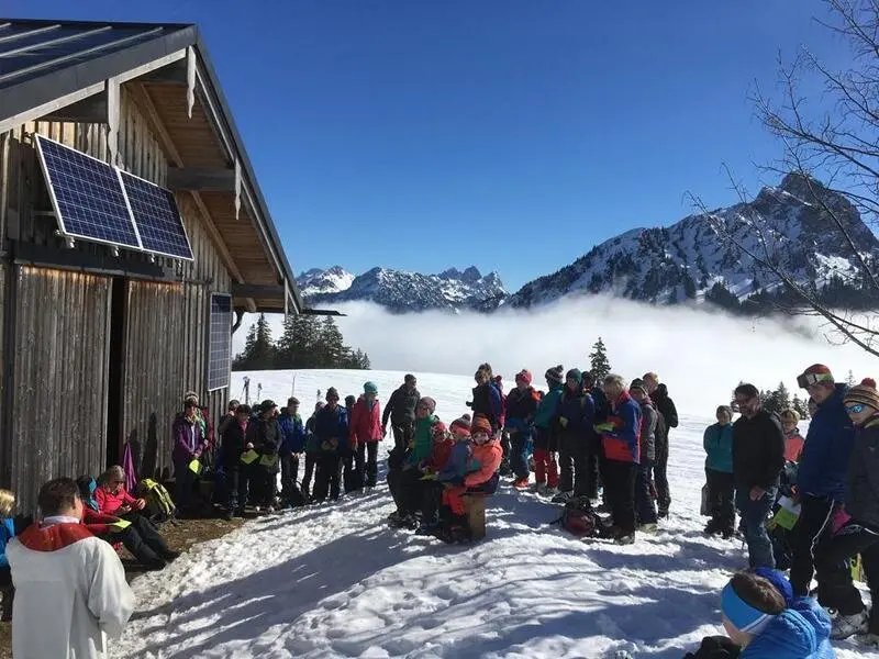 Bergmesse Schönkahler 2019 | © DAV Pfronten: Familiengruppe