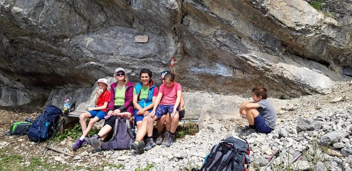 Stopselzieher Klettersteig 2019 | © DAV Pfronten: Familiengruppe