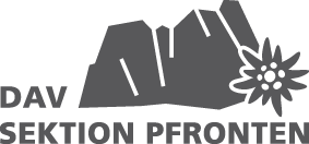 Sektion Pfronten des Deutschen Alpenvereins e.V. Logo